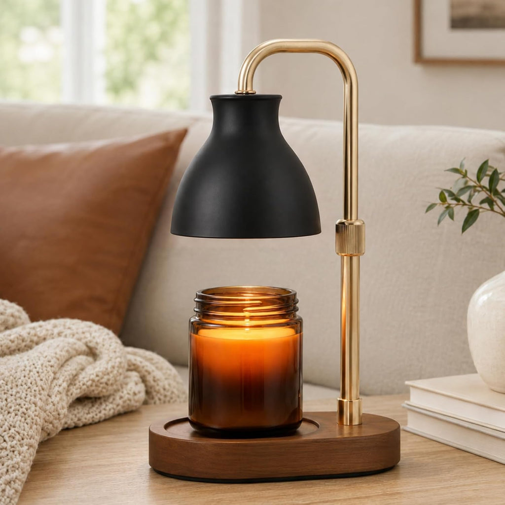 Candle Warmer Lamp with Timer – Adjustable Height