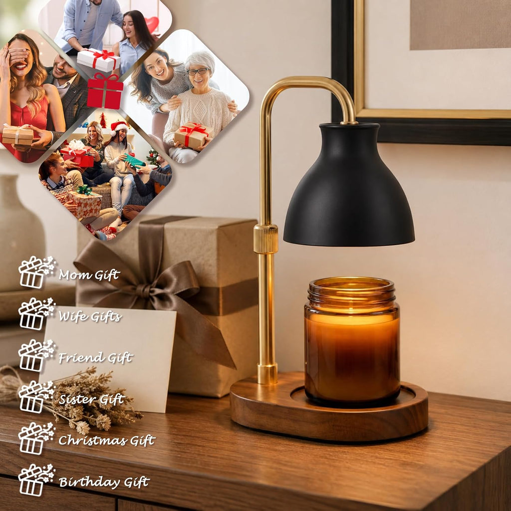 Candle Warmer Lamp with Timer – Adjustable Height