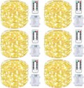 Warm White Fairy String Lights with Remote & Timer